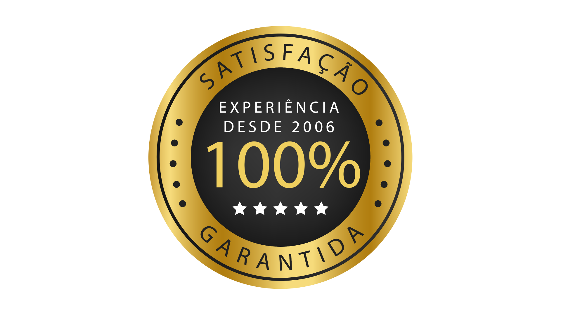 Selo Flávio Falcão Planos de Saúde 100% Satisfação Garantida — Experiência desde 2006
